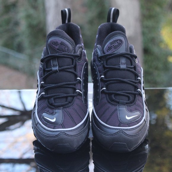 Nike Air Max 98 Black Grey Size 7Y - Picture 8 of 12